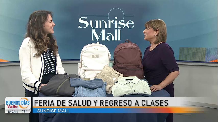 Sunrise Mall prepara un evento por el regreso a clases