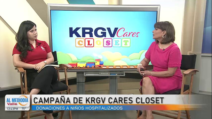 La Entrevista: 'KRGV Cares Closet' al servicio de los niños hospitalizados