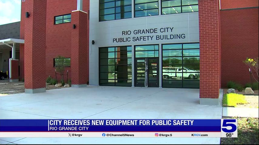 Rio Grande City receives new equipment for public safety