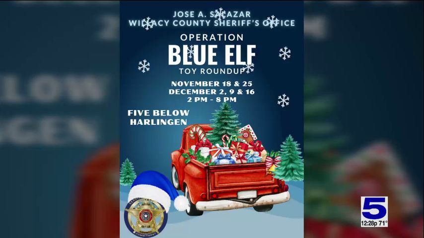 Willacy County Sheriff's Office to hold Saturday toy drive