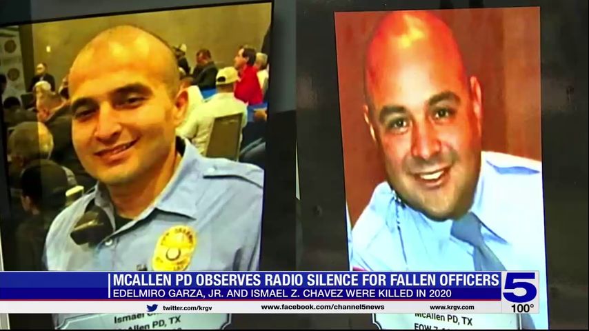 Radio silence observed for McAllen police officers killed in the line of duty