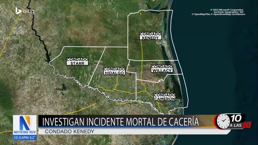 Muere una mujer de Pharr en un accidente de caza en el condado Kenedy