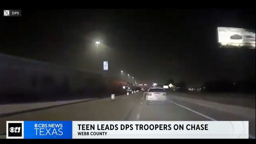 14-year-old alleged smuggler leads Texas DPS trooper on high-speed chase