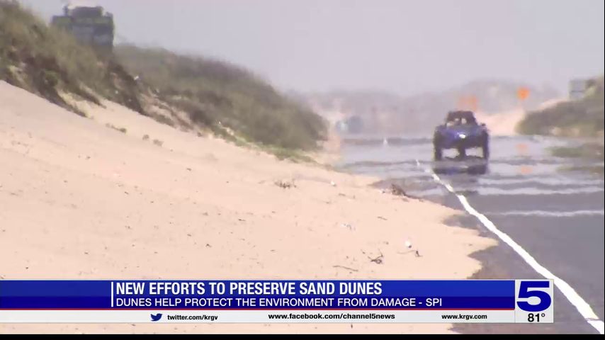 Cameron County announces new efforts to preserve sand dunes