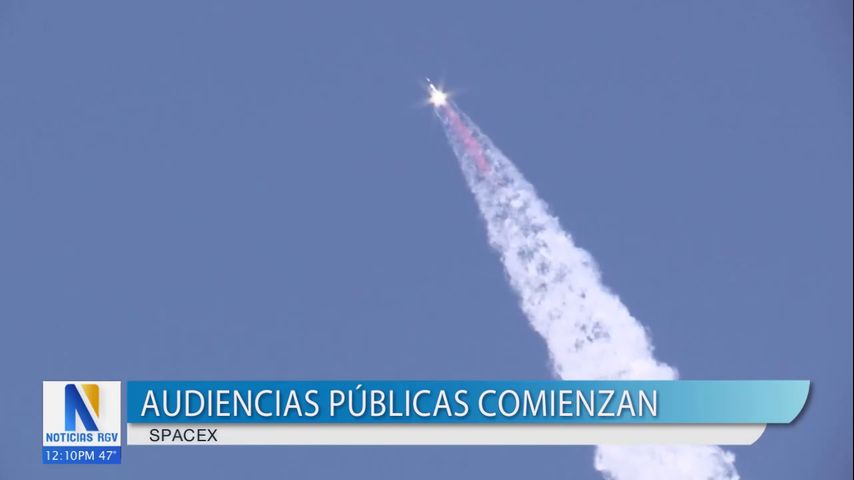 Comienzan audiencias públicas de SpaceX