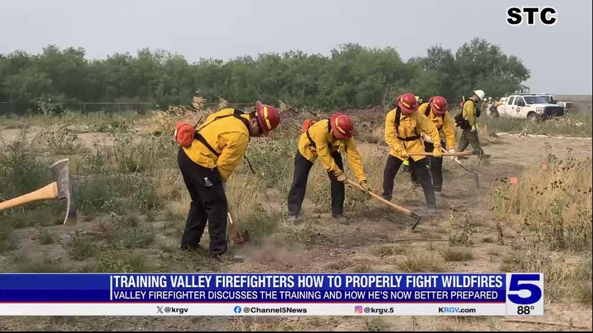 STC, Texas A&M Forest Service host wildfire training for Valley firefighters