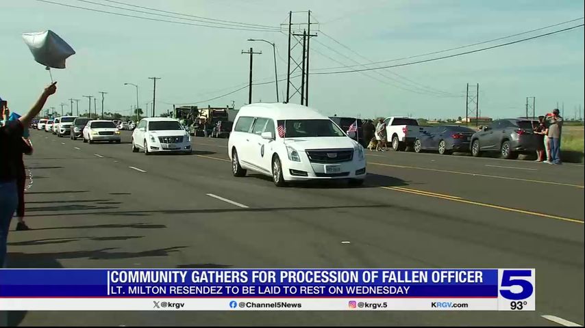 Visitation and funeral services announced for slain San Benito police officer Lt. Milton Resendez