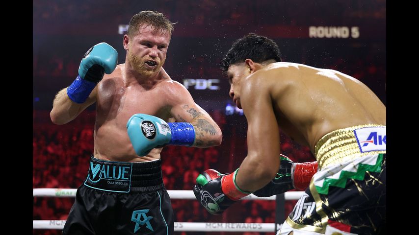 Canelo Álvarez says he is ‘the best fighter in the world’ after retaining his unified super middleweight titles