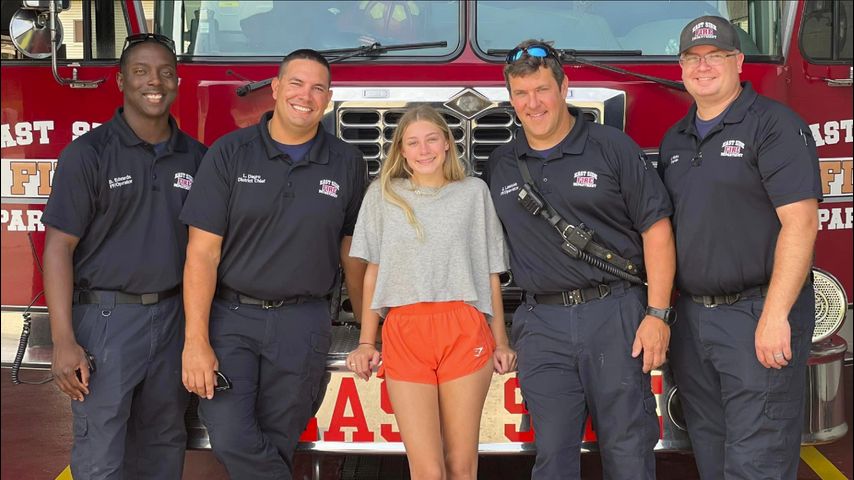 Central teenager hurt in car accident on prom night meets firefighters who helped rescue her