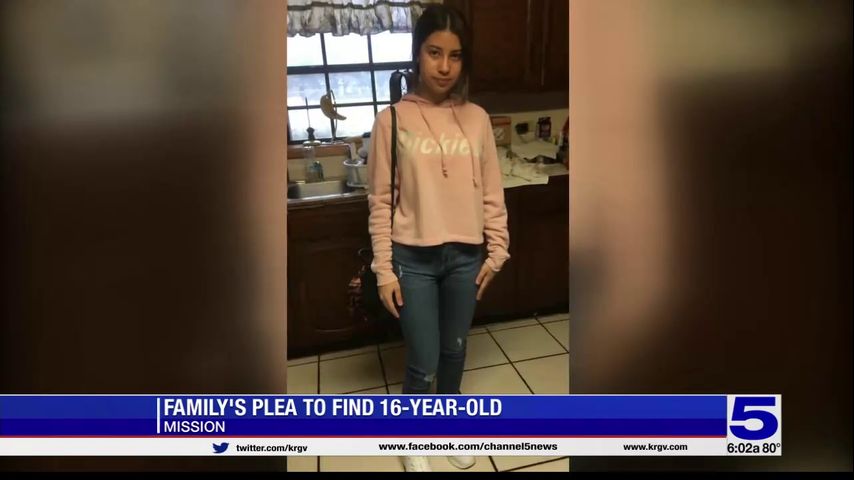 Mission family searching for missing 16-year-old girl