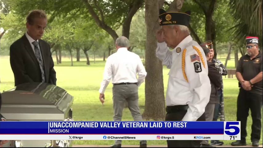 Unaccompanied veteran from Raymondville laid to rest