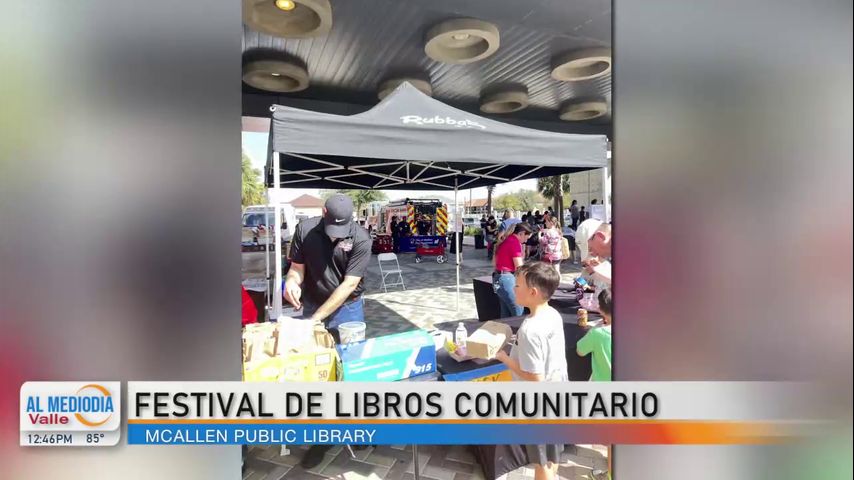 Biblioteca Pública de McAllen invita a la comunidad a un festival de libros