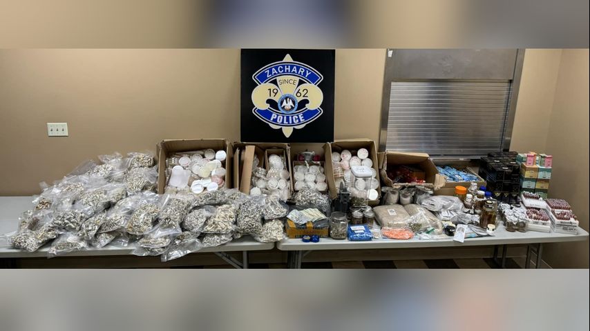 Zachary police seize largest drug haul in city's history; man suspected of drug trafficking arrested