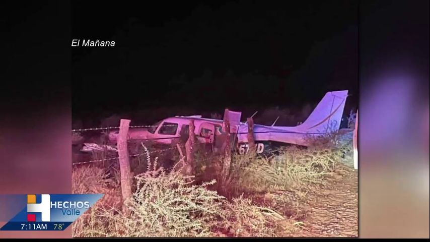 Se desploma avioneta Cessna en los límites de Nuevo León y Tamaulipas