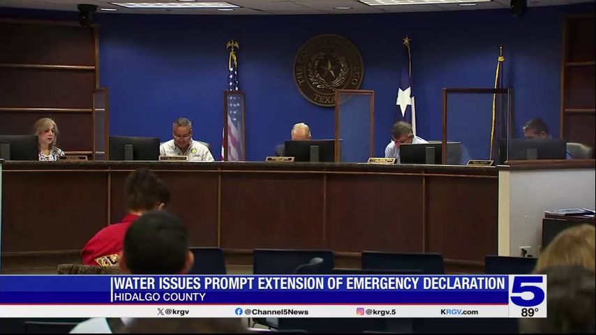 Hidalgo County commissioners approve extension of drought declaration