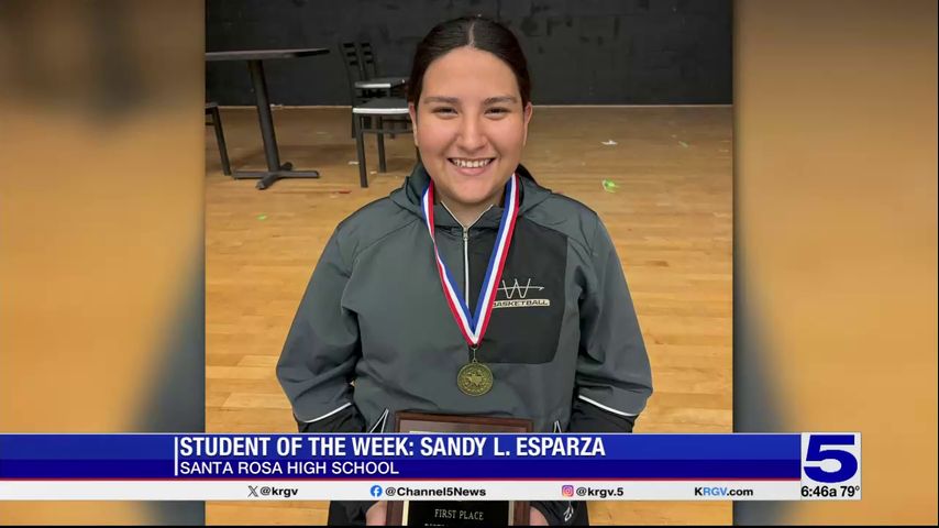 Student of the Week: Sandy L. Esparza