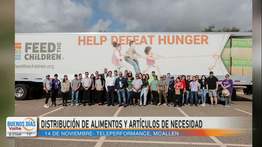 Distribución gratuita de alimentos en McAllen para familias de escasos recursos