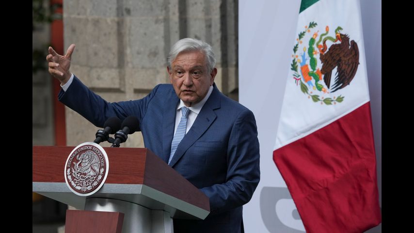 Mexico's president downplays cartel violence that drove nearly 600 Mexicans into Guatemala