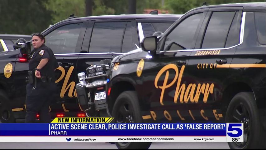 Pharr police investigating false report of man threatening to harm people inside a home