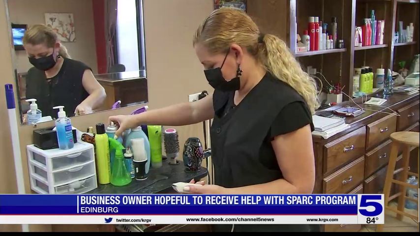 Edinburg salon owner hopeful city's SPARC program will help with business