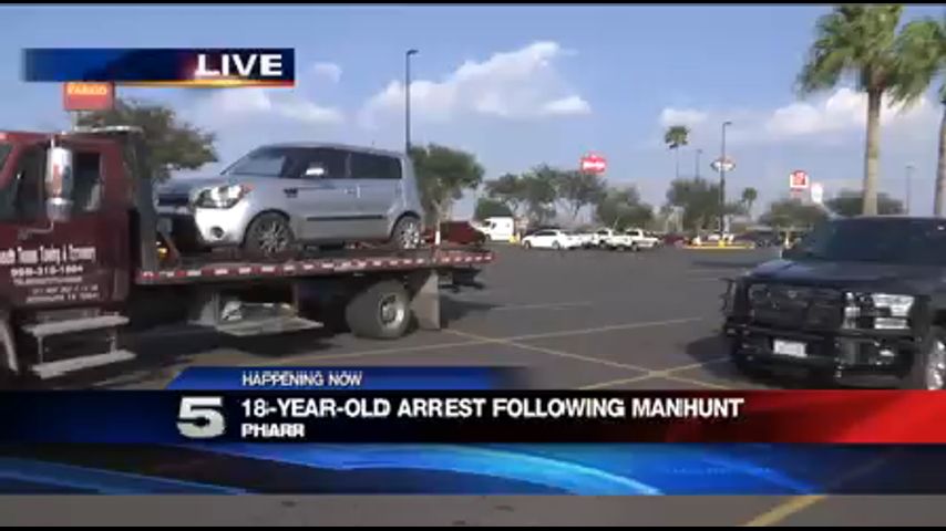 Hombre de 18 años Arrestado en Tienda de McAllen