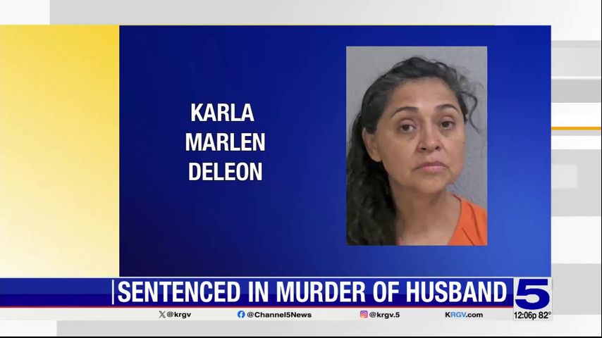 Edinburg woman sentenced to 18 years for killing husband