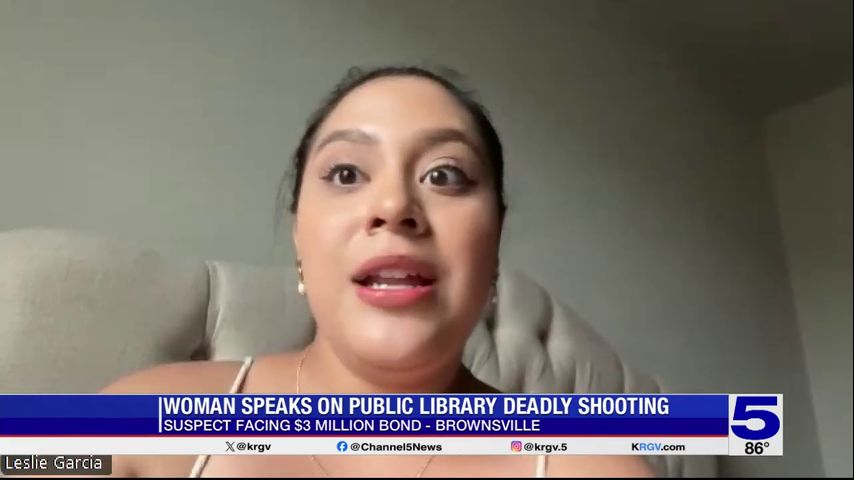 Eyewitness speaks out after deadly Brownsville Public Library shooting