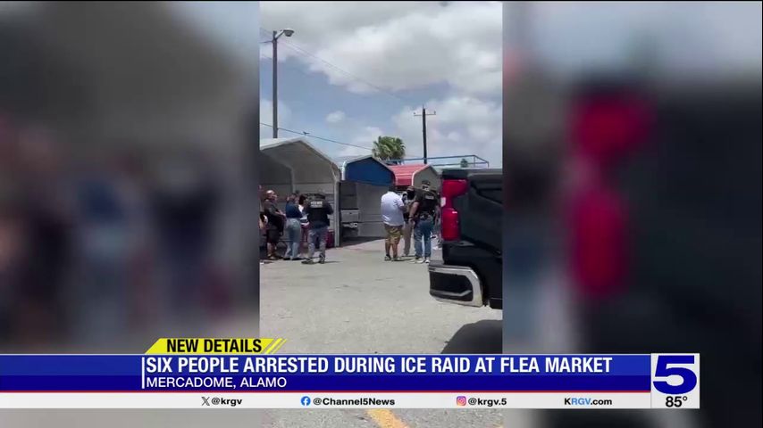 ICE raids conducted throughout the Rio Grande Valley