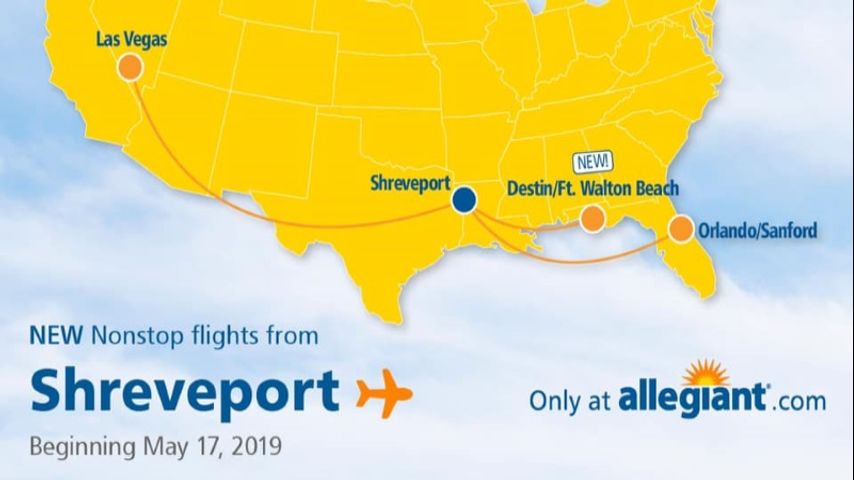 airline-offering-tickets-from-shreveport-to-destin-florida