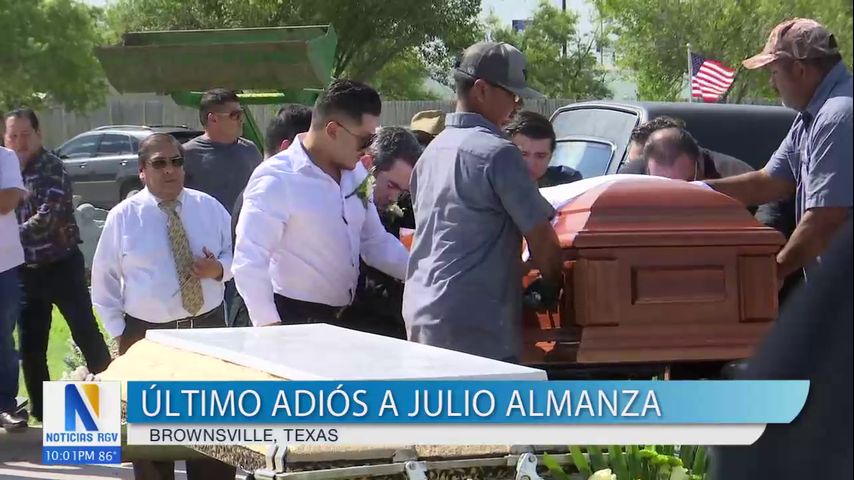 Despiden al presidente de cámara de comercio asesinado en Matamoros