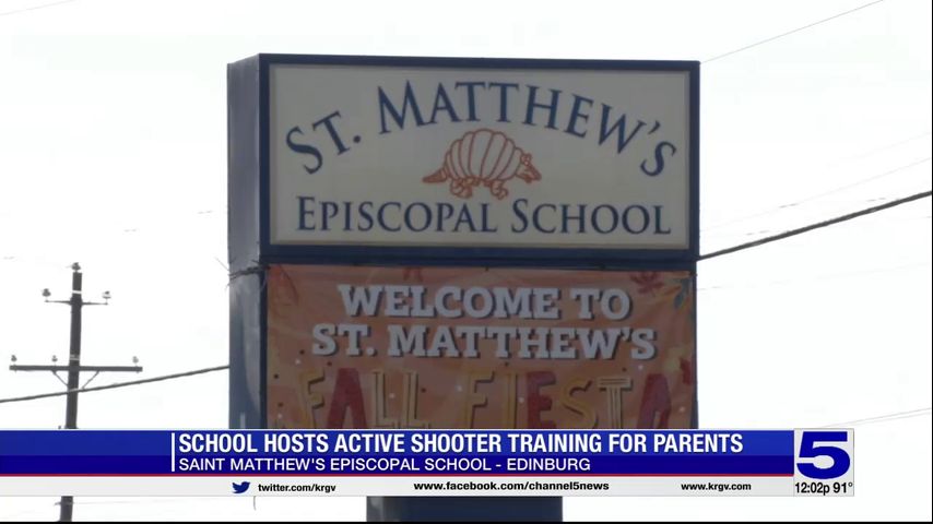 Edinburg school offers active shooter training for parents