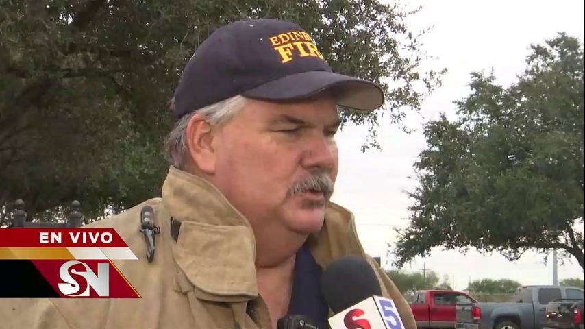 Autoridades investigan incendio en Edinburg