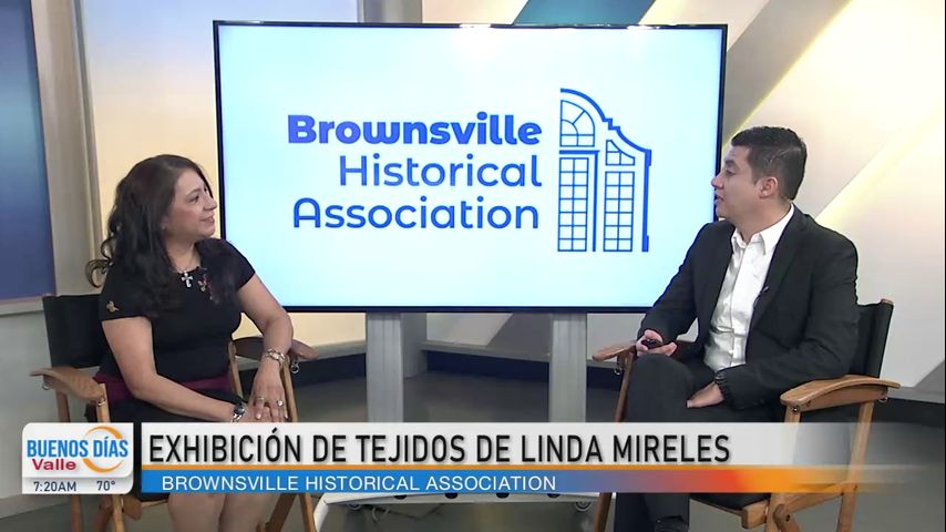 Exhibición de tejidos en el Museo Histórico de Brownsville