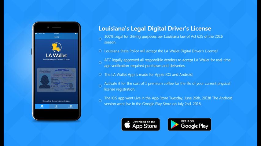 New 'Louisiana Wallet' app will let you carry legal copy of your driver's  license on your phone, The Latest, Gambit Weekly