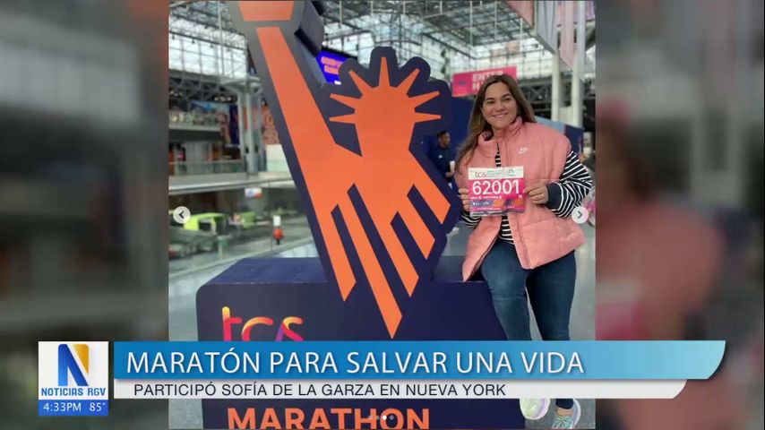 Residente de Brownsville corrió en una maratón benéfica en Nueva York