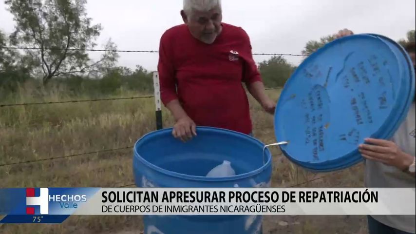 Solicitan apresurar proceso de repatriación de cuerpos de inmigrantes nicaragüenses