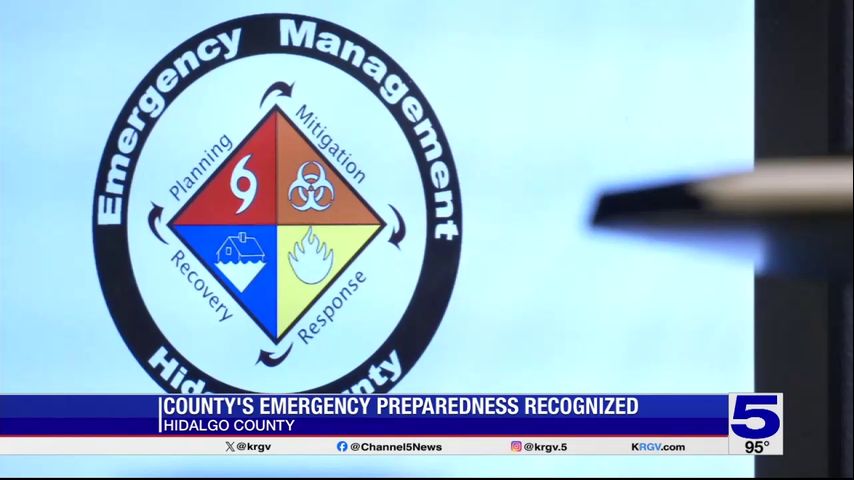 Hidalgo County emergency management team receiving national recognition