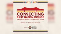 2024 East Baton Rouge Neighborhood Convention to be held at Raising Cane's River Center in September