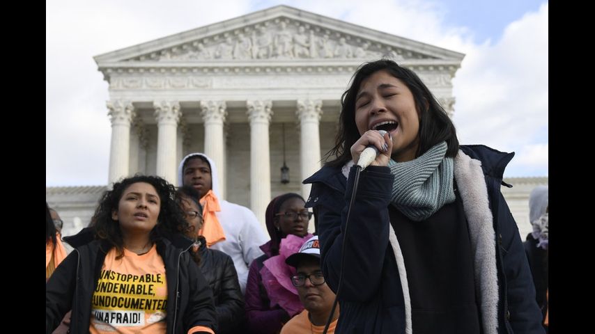 Justices Take Up High-Profile Case over Young Immigrants