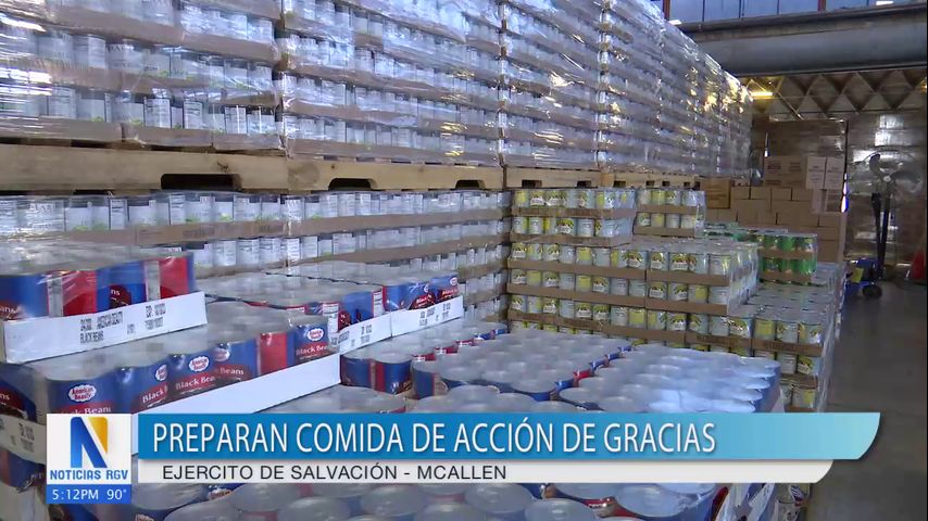 Salvation Army de McAllen se alista para servir comidas gratuitas en Acción de Gracias