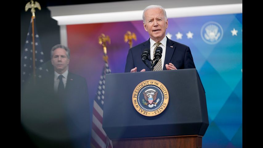 Biden sending more anti-aircraft systems, drones to Ukraine