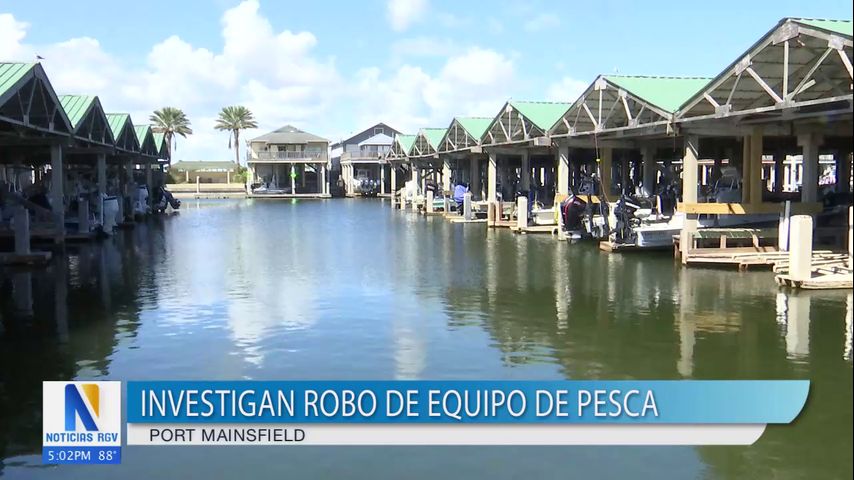 Policía de Port Mainsfield pide ayuda al público en investigación de robos de equipo de pesca