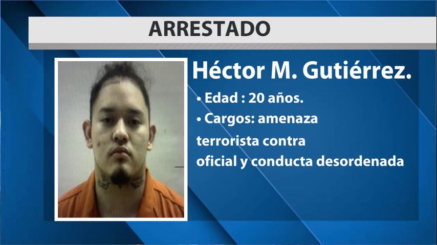 Arrestan a un hombre acusado de conducta desordenada y amenaza terrorista en el condado Willacy 