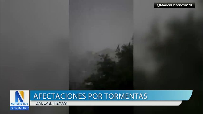 Tormentas en Texas dejan a más de un millón sin electricidad