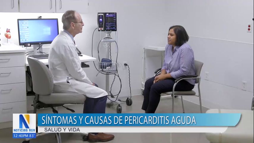 Investigan los síntomas y causas de la pericarditis aguda