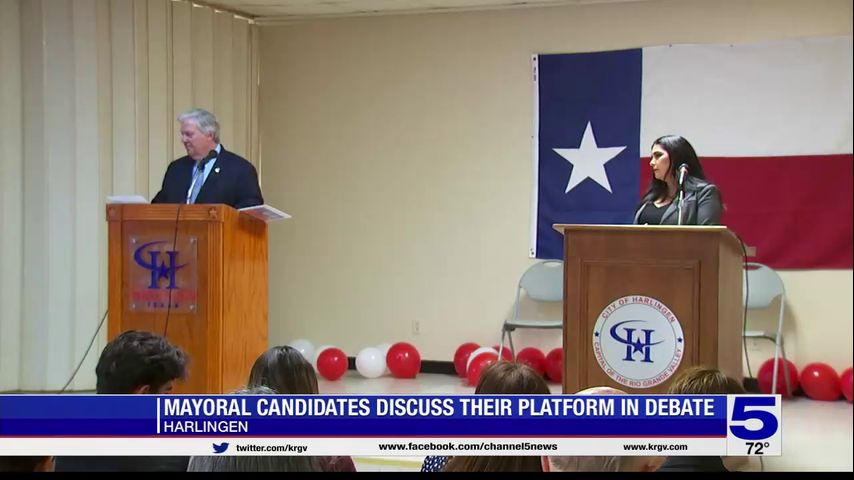 Harlingen mayor, challenger face off in debate