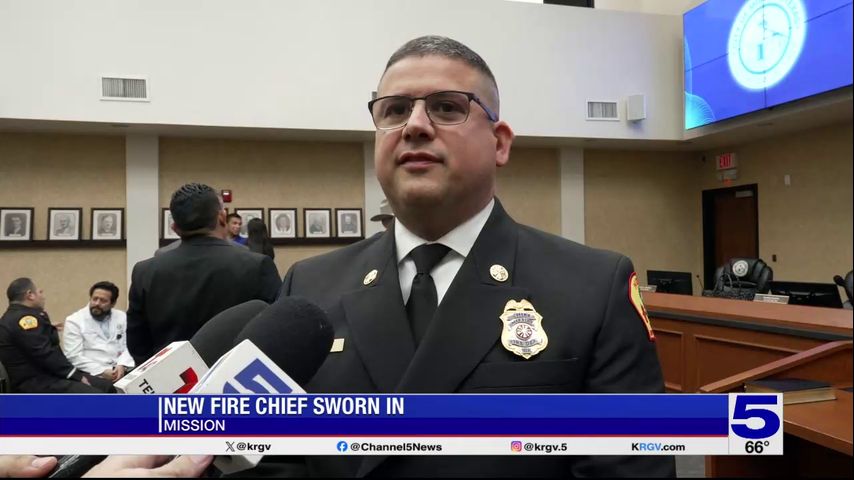 New Mission fire chief sworn in