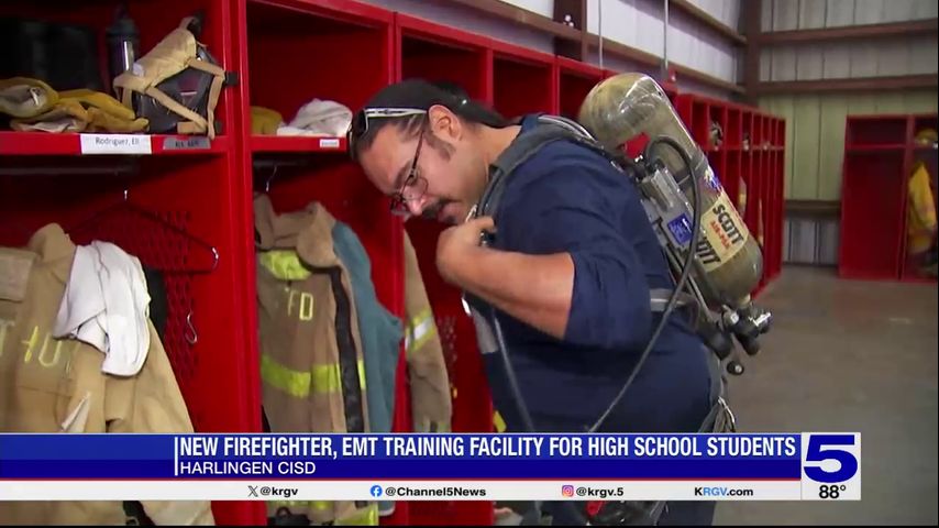 Harlingen CISD training students for EMT services