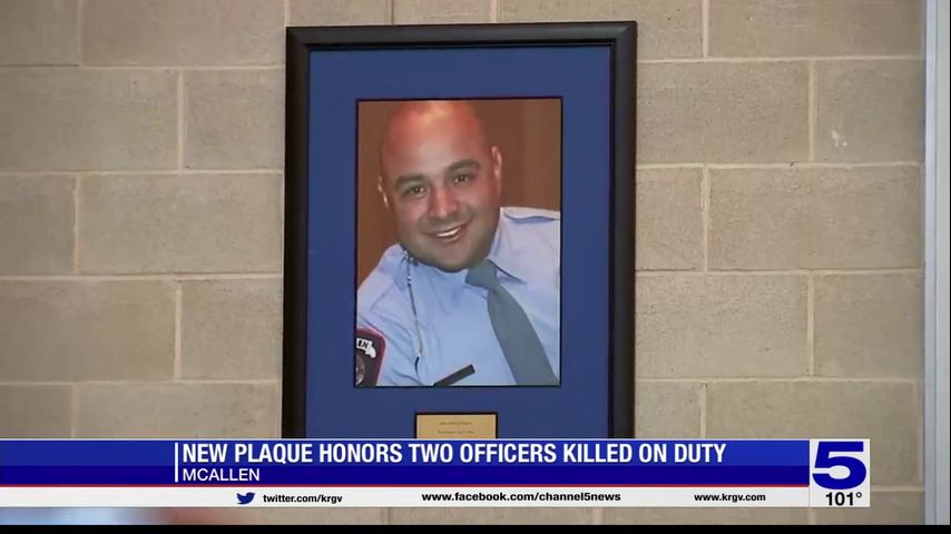 New plaque honors two officers killed on duty in 2020