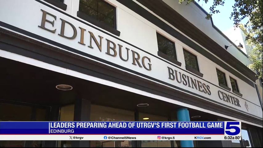 Edinburg businesses prepare for potential economic boost ahead of UTRGV's inaugural football game